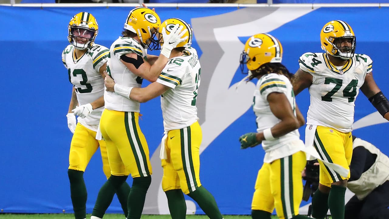 Green Bay se impuso a Detroit y logró su victoria número 800