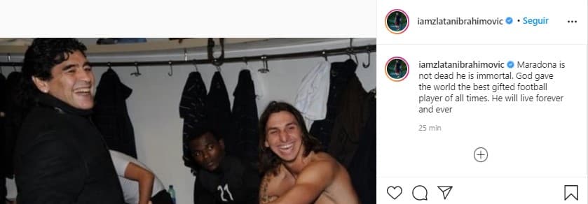 Los íconos del deporte se despidieron de Diego Armando Maradona en redes sociales.