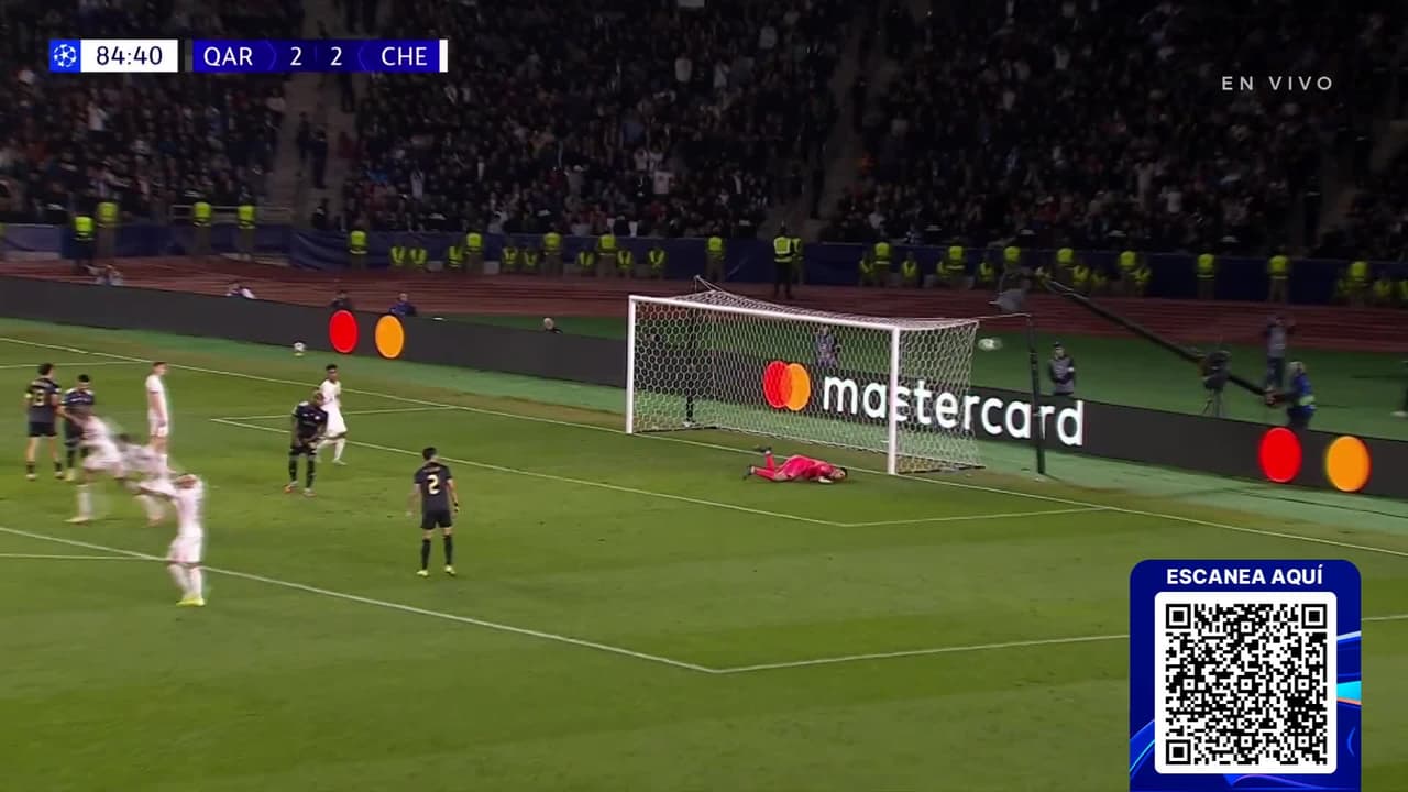 ¡Buonanotte se queda a nada del tercero! Chelsea estuvo muy cerca de la ventaja ante el Qarabag