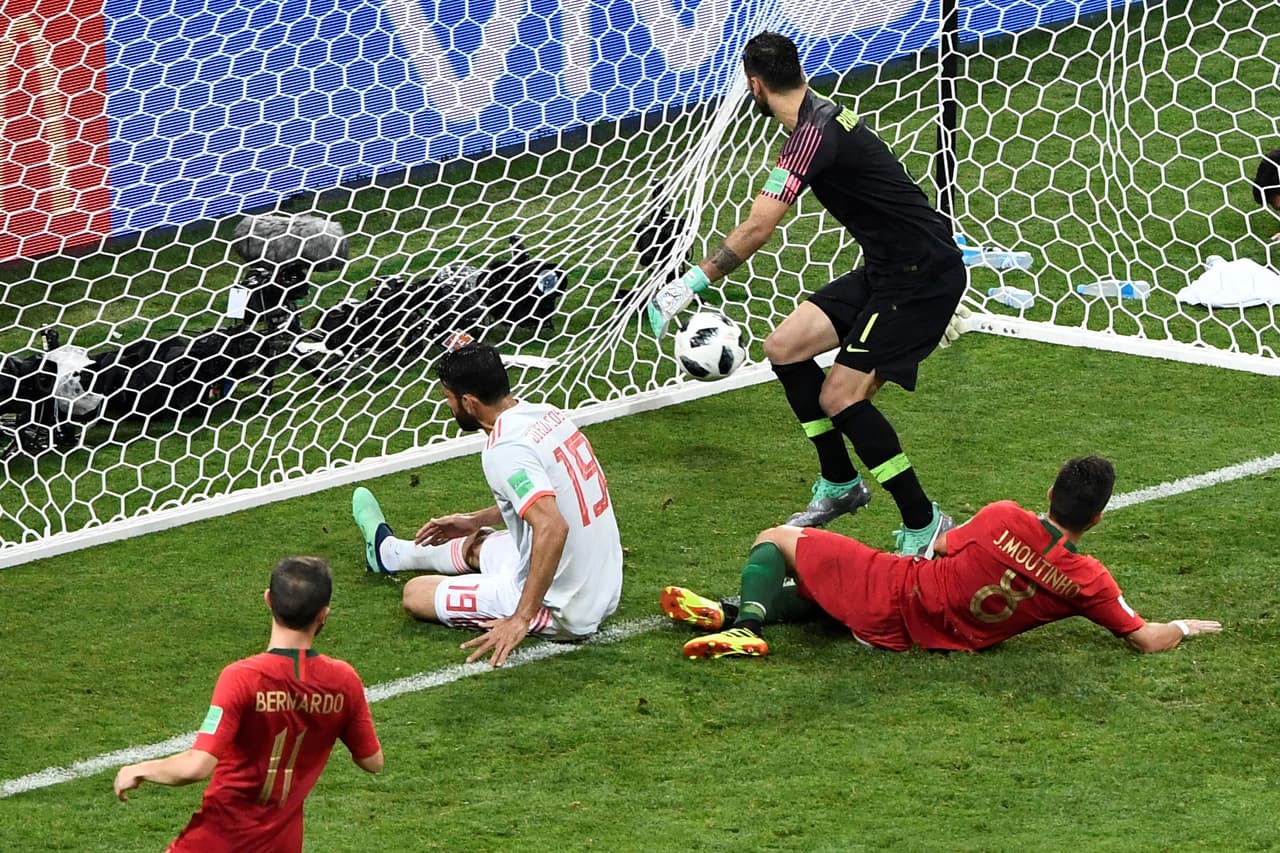 11: Diego Costa, al minuto 10 del segundo tiempo. Portugal 2-2 España