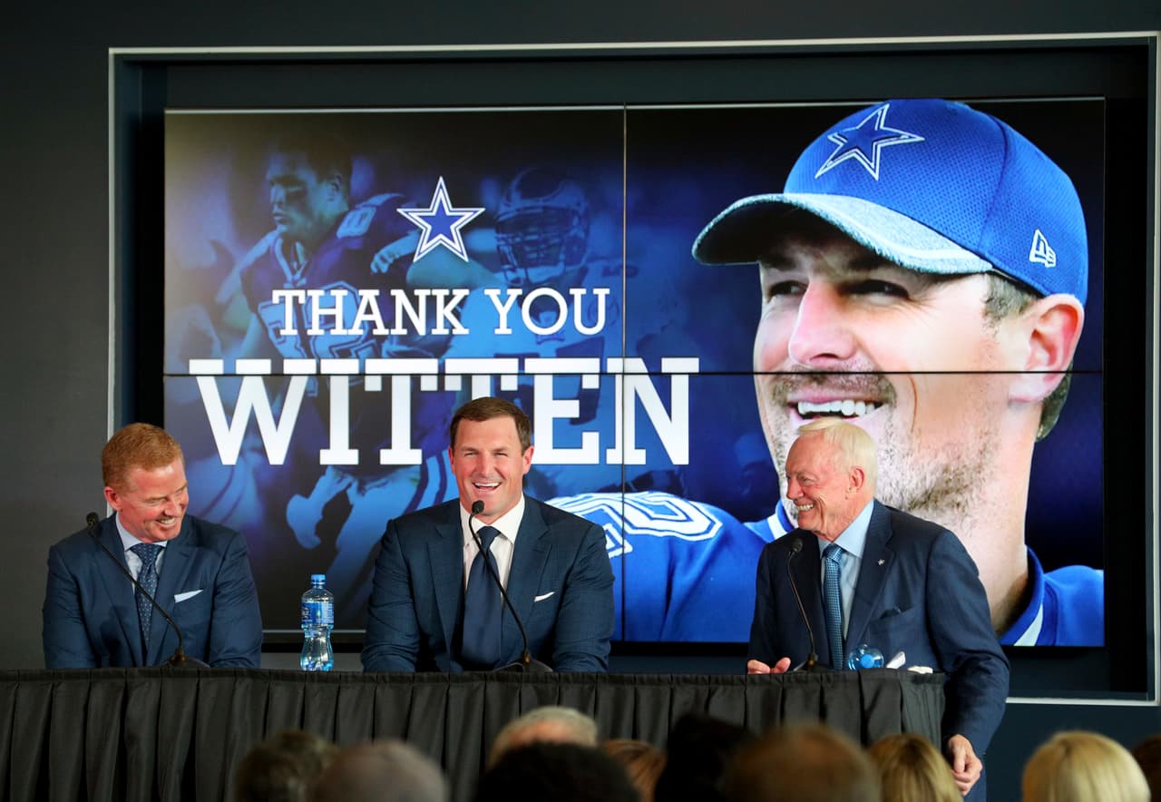 Jason Witten hace oficial su retiro después de 15 temporadas