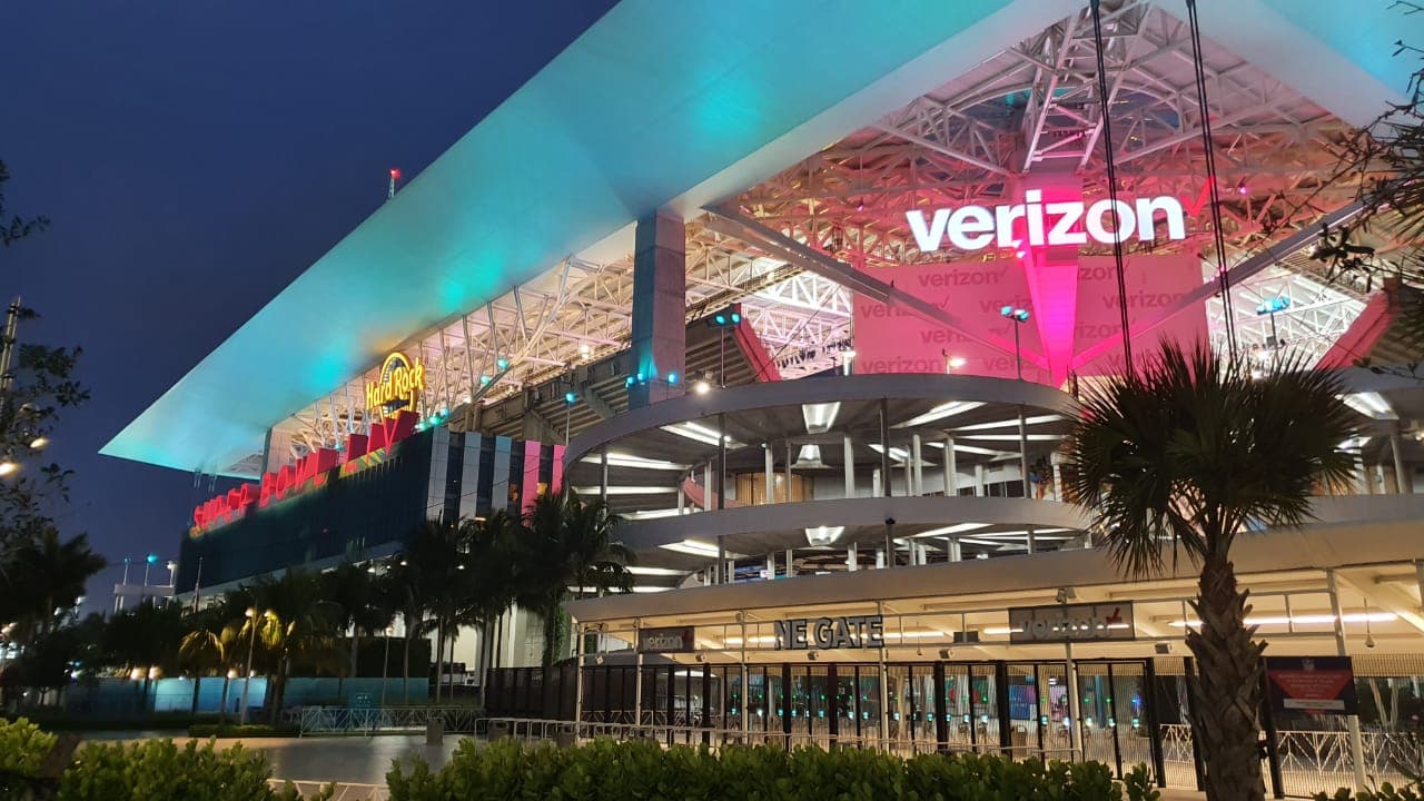 El Hard Rock Stadium listo para conocer al nuevo campeón de la NFL