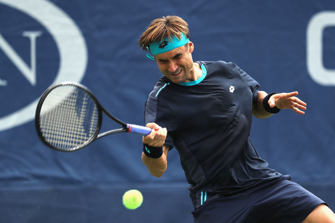El veterano español David Ferrer se despidió muy temprano de la competencia al perder 6-4, 3-6, 2-6, 1-6.