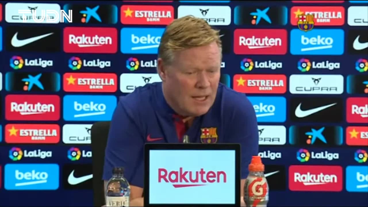 Koeman no se siente respaldado por la directiva del Barcelona