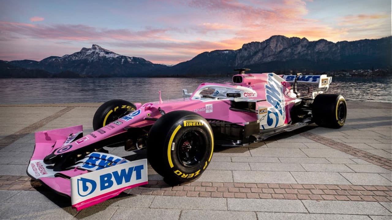 Racing Point presentó el auto de Checo Pérez
