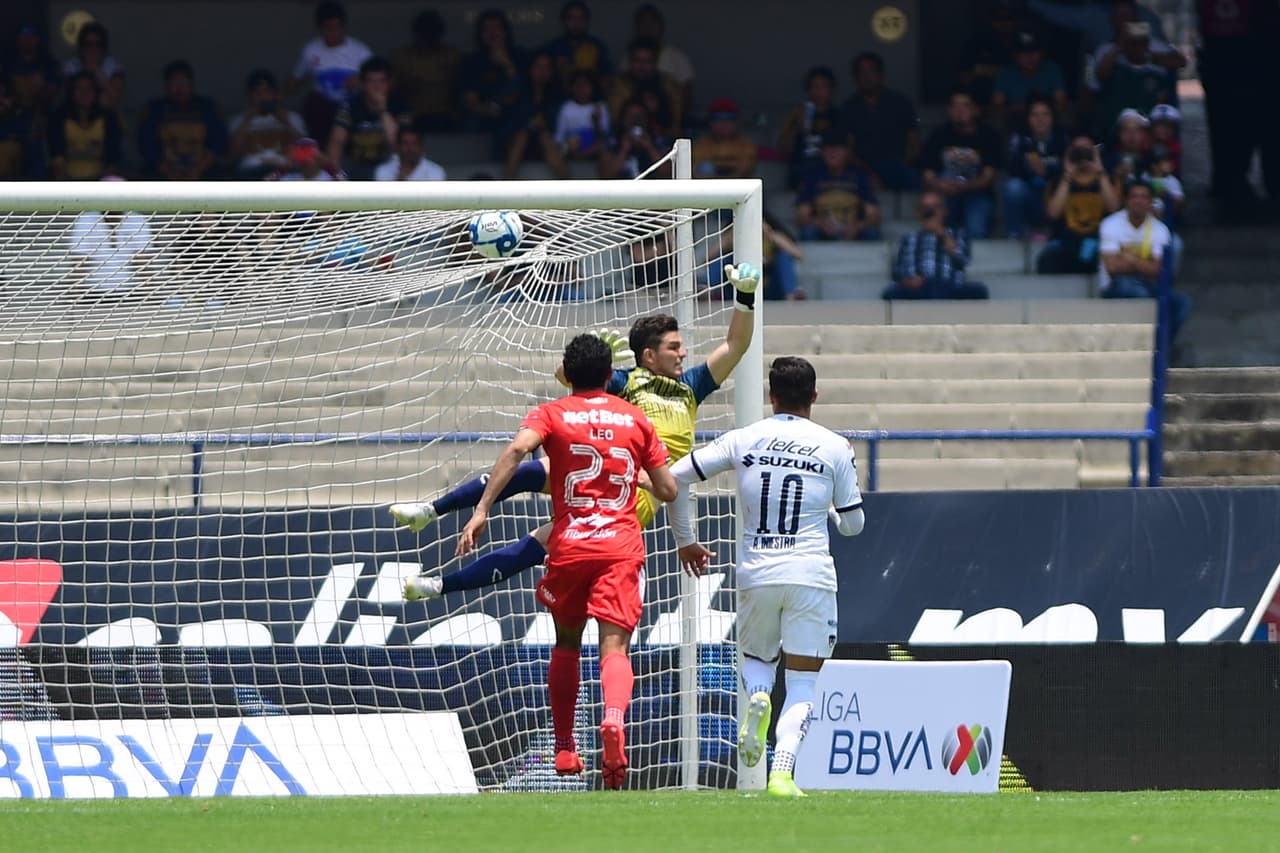Jugadores discutidos por los seguidores de Pumas como Víctor Malcorra y Jeison Angulo pusieron los tantos del 2-0 sobre el pobre Veracruz.