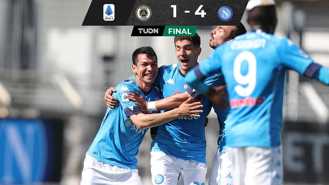 ¡Chucky power! Un minuto en el campo y marcó en la goleada de Napoli