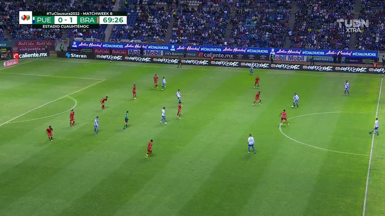 ¡GOOOL! Alberto Herrera anota para Puebla.