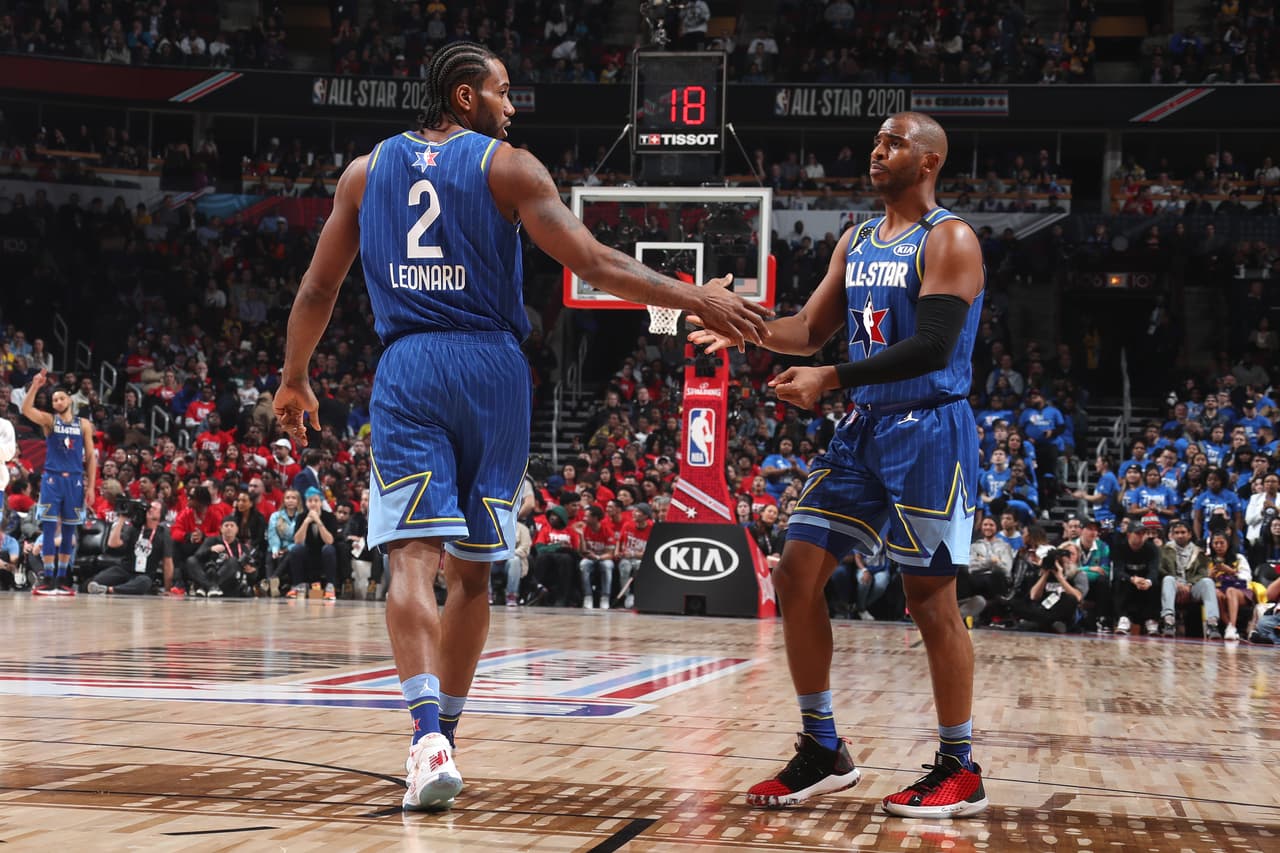 Este nuevo formato del NBA All-Star Game dio bueno frutos pues el cotejo se desarrolló con intensidad y ambos equipos buscaron el triunfo a toda costa. Finalmente Team LeBron se impuso 157 a 155 ante Team Giannis ¡Estas fotos son para enmarcar!