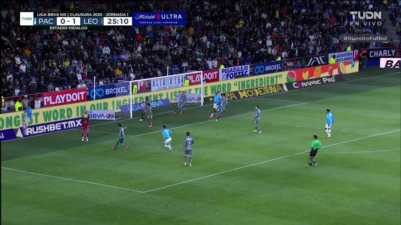 ¡TIRO ATAJADO! disparo por Bryan González.