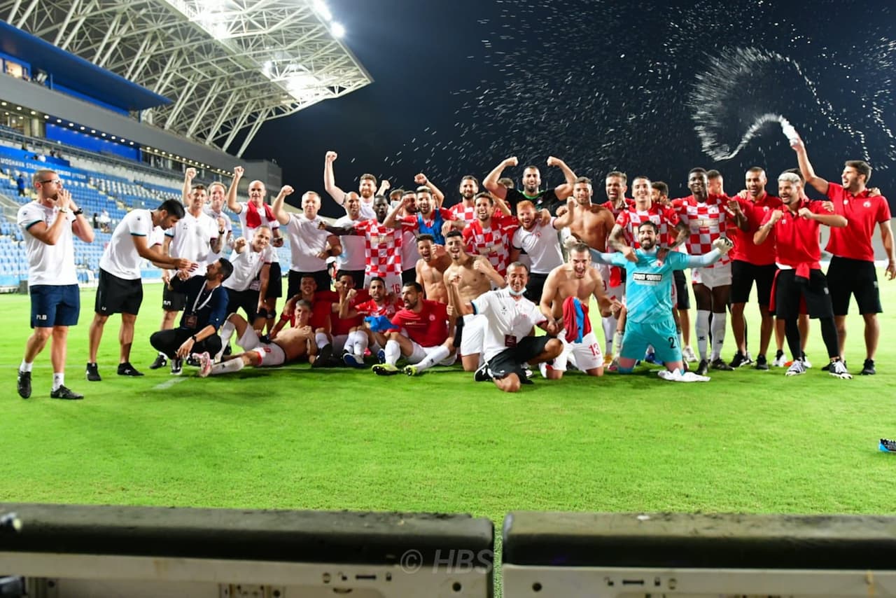 H Beer Sheva caslificó tras vencer 1-0 al Viktoria Plzen.