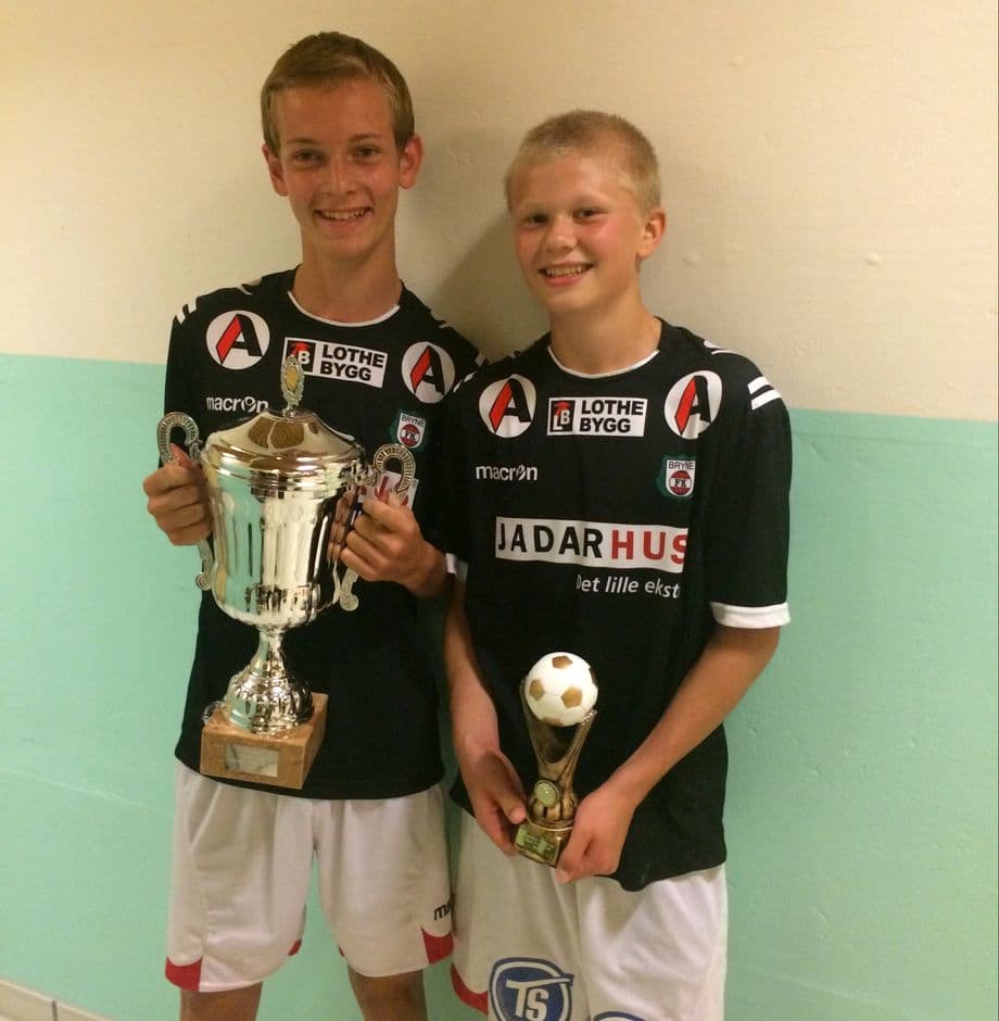 Haaland inició sus entrenamientos en un grupo con 40 niños y ahí desarrolló su potencial.