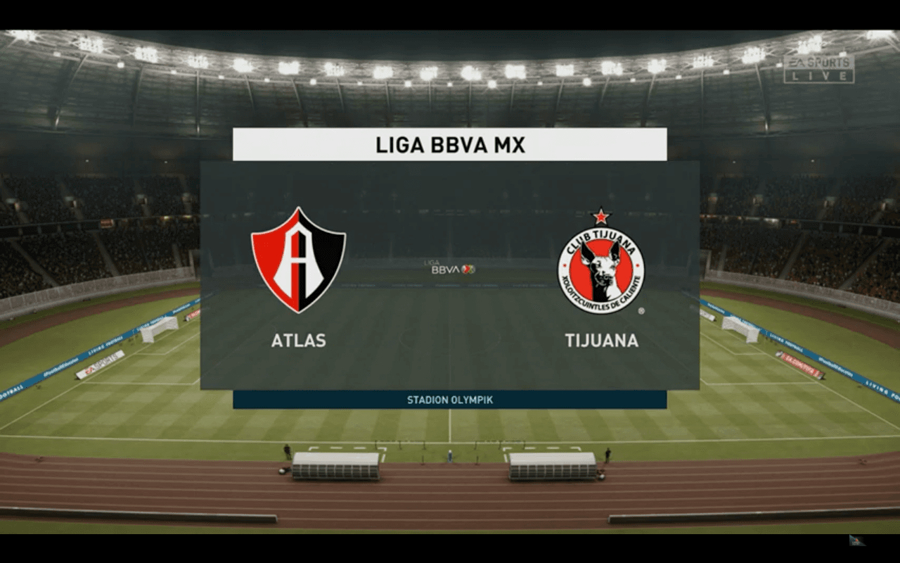 Torres, del Atlas, se enfrentó a González Pírez, de los Xolos, en un buen encuentro de la eLiga MX y empataron 2-2.