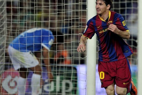 'La Pulga' resultó el hombre importante en el último choque del Barcelona, ante el Almería.