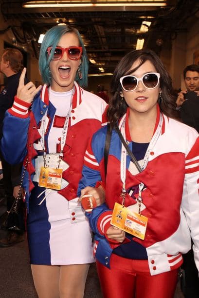 La estrella estuvo acompañada por una amiga.