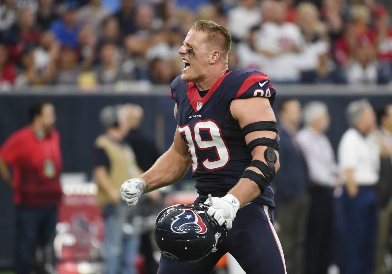 Para J.J. Watt la segunda mitad de la campaña es como volver a empezar la temporada