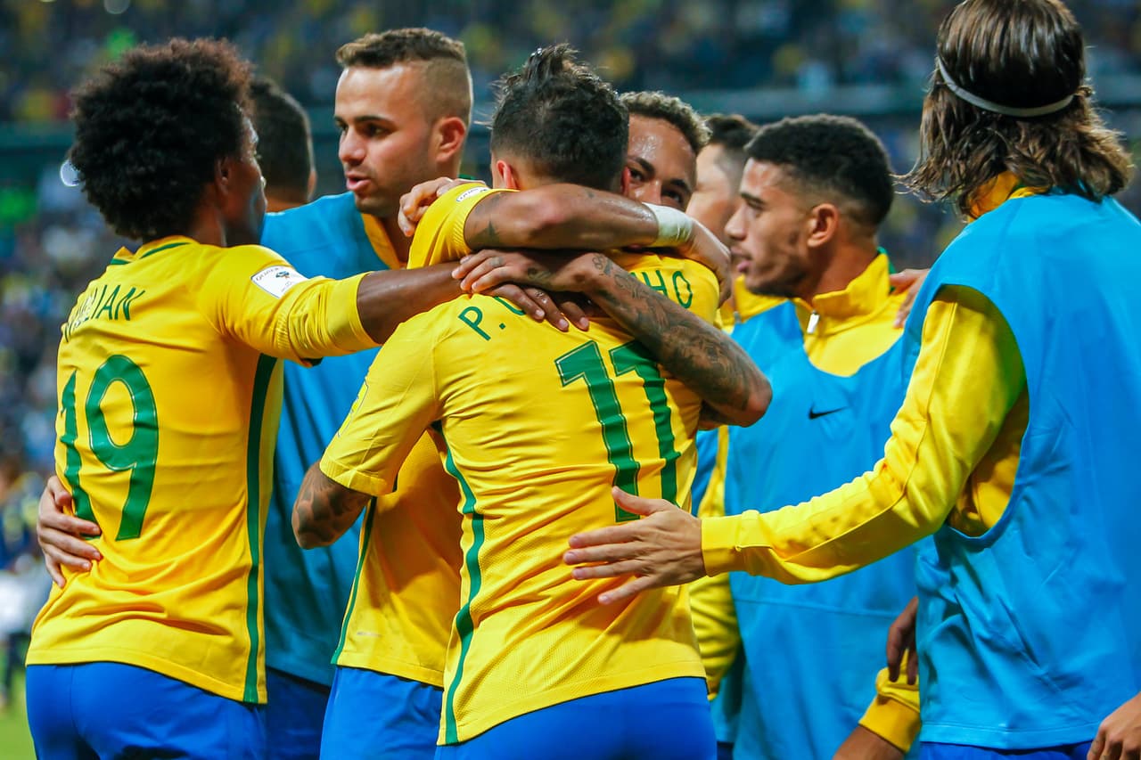 2. Brasil (Conmebol): 1619 puntos [Clasifcada a Rusia 2018]