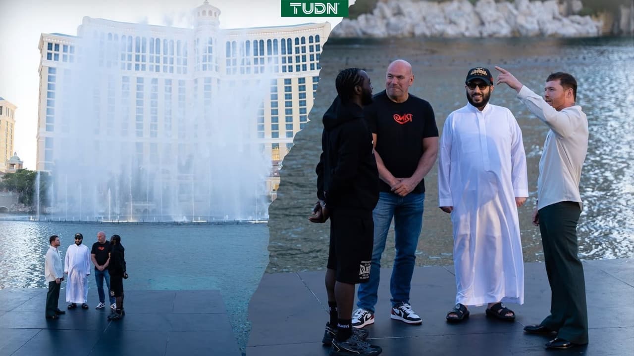 Canelo y Crawford se suben a un cuadrilátero muy peculiar