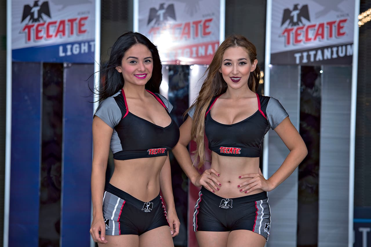 La belleza se hizo presente en la final entre Monterrey y Pachuca