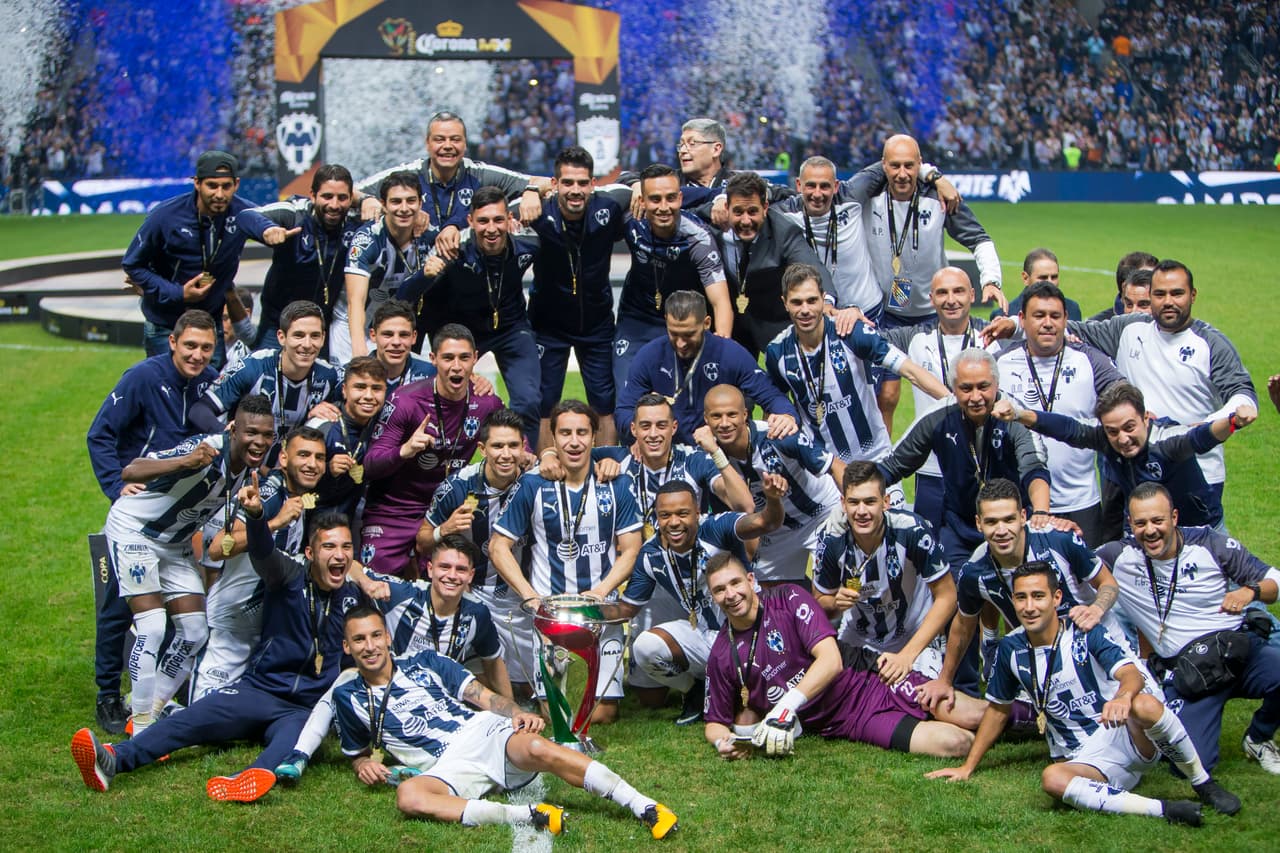 Apertura 2017 - un solo gol fue suficiente para que el Monterrey se coronara campeón de Copa enfrentando en la final al Pachuca.