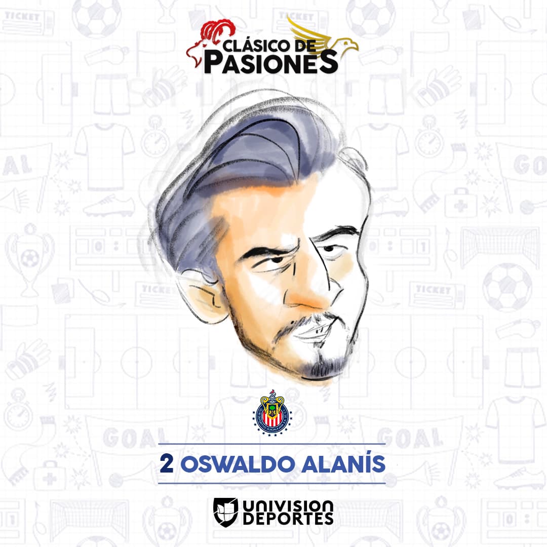 Llega el Clásico Nacional en el que Chivas recibirá al América y, para darle una imagen diferente a sus protagonistas, te los presentamos como caricaturas.