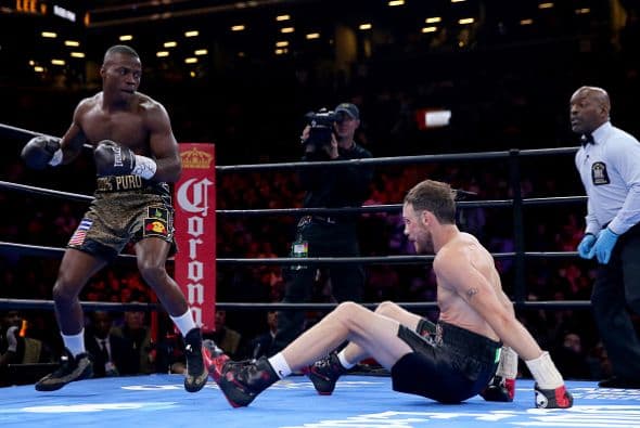 Quillin envió en dos ocasiones al tapiz a Lee, quien le devolvió el favor a su rival en una vez.