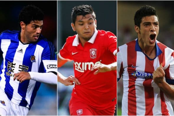 El primer corte de la Temporada 2014-2015 en el futbol europeo ha quedado marcado por una serie de contrastes para los jugadores mexicanos que juegan allá.