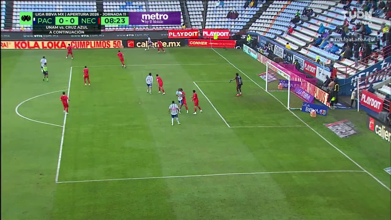 ¡TIRO ATAJADO! disparo por Oussama Idrissi.