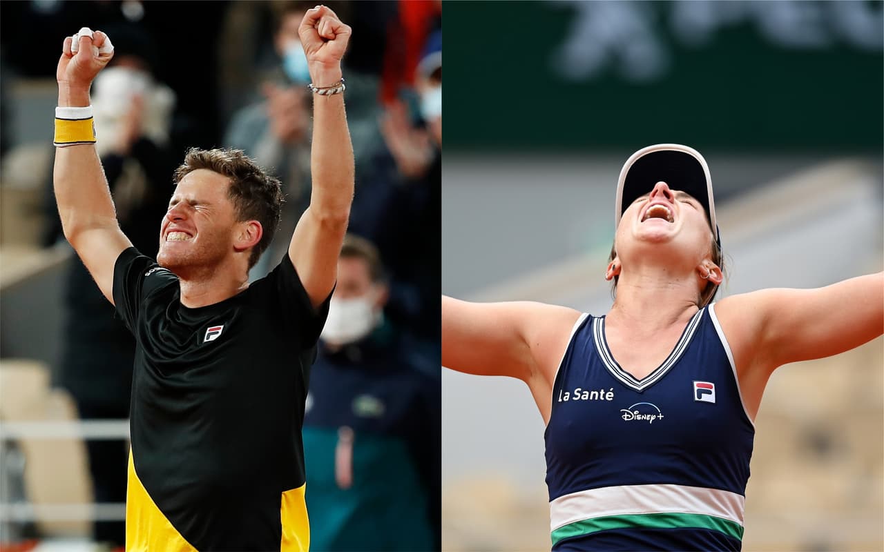 Schwartzman y Podoroska en día histórico para Latinoamérica