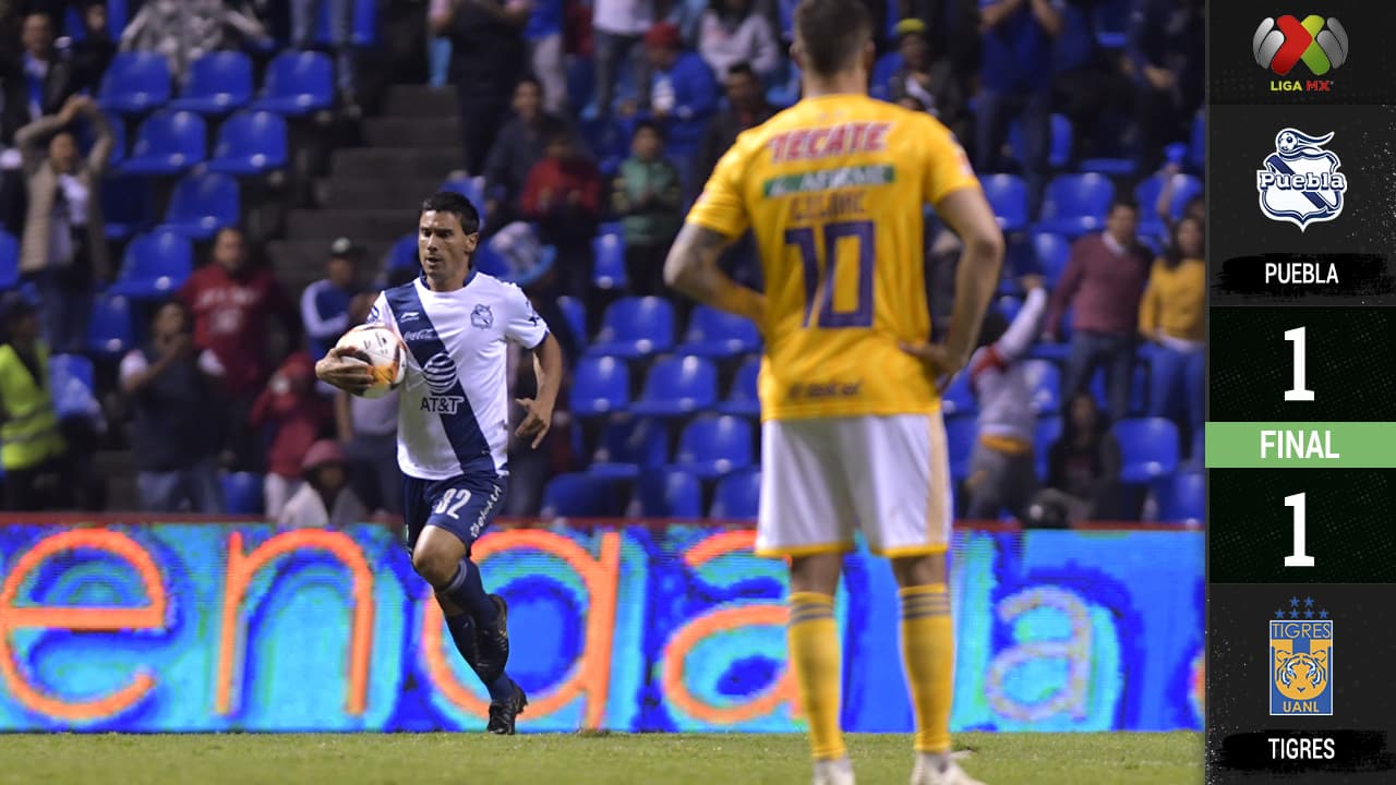 Puebla tuvo para vencer a Tigres pero lo dejó en empate y complicó su clasificación