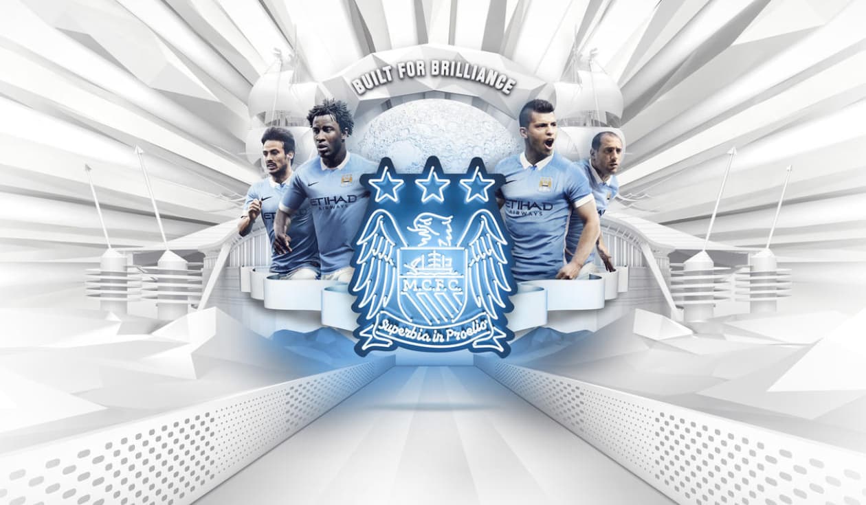 El Manchester City dio a conocer el nuevo uniforme que el club utilizará en la temporada 2015-2016 donde buscará recuperar el título de la Premier League que ganó hace dos campañas.