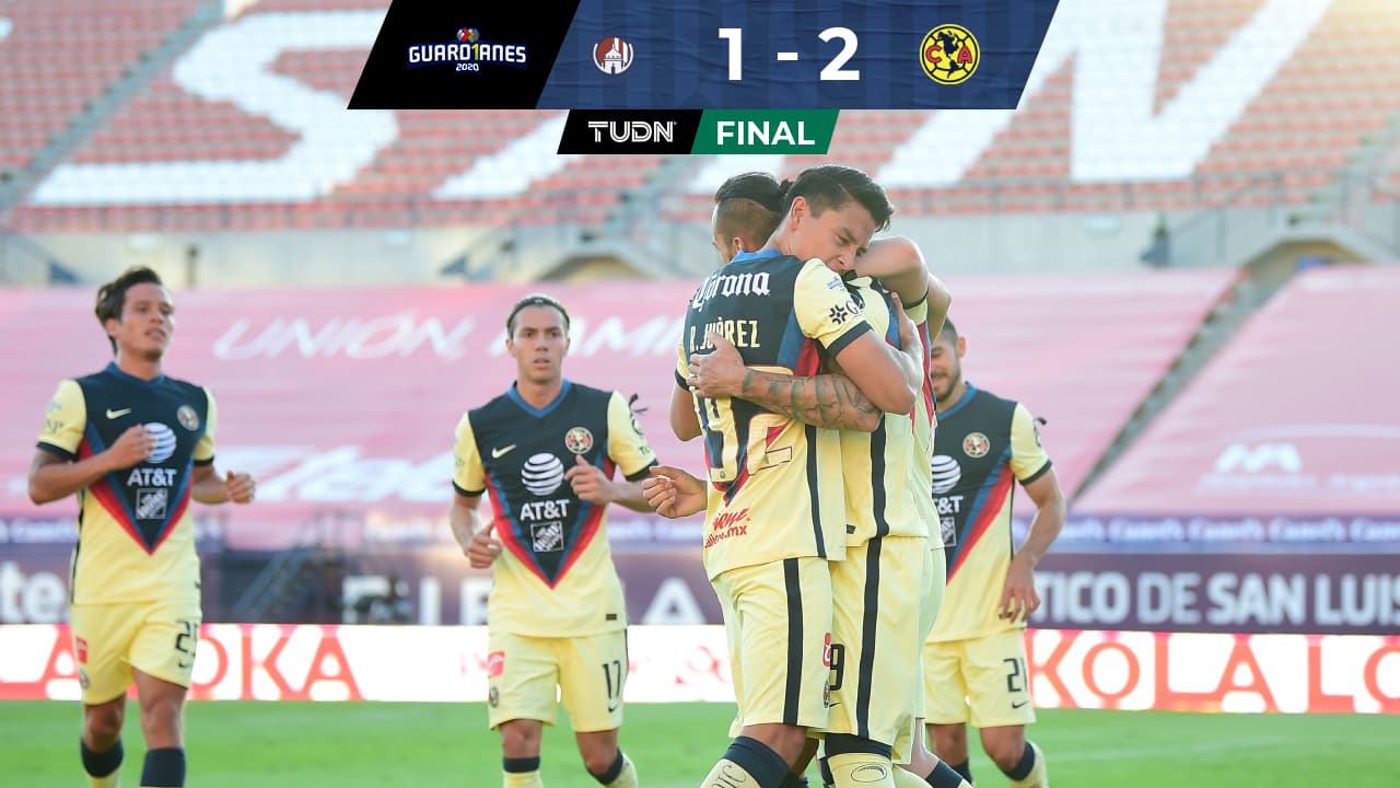 ¡Con dedicatoria! América le remonta al San Luis y vuelve al triunfo