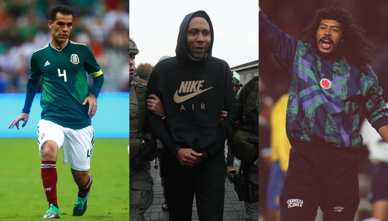 La captura del colombiano Jhon Viáfara por participación en una banda de narcotráfico permite recordar el vínculo de ese mundo con algunos futbolistas de alto nivel.