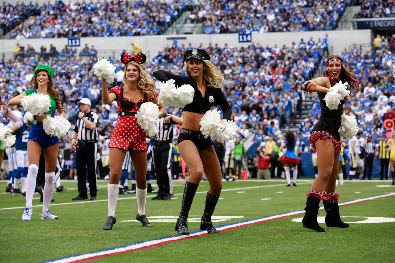 Las Titans y las Colts son las primeras porristas de la NFL en disfrazarse esta temporada para recibir el Halloween. ¡Checa los atuendos e inspírate!