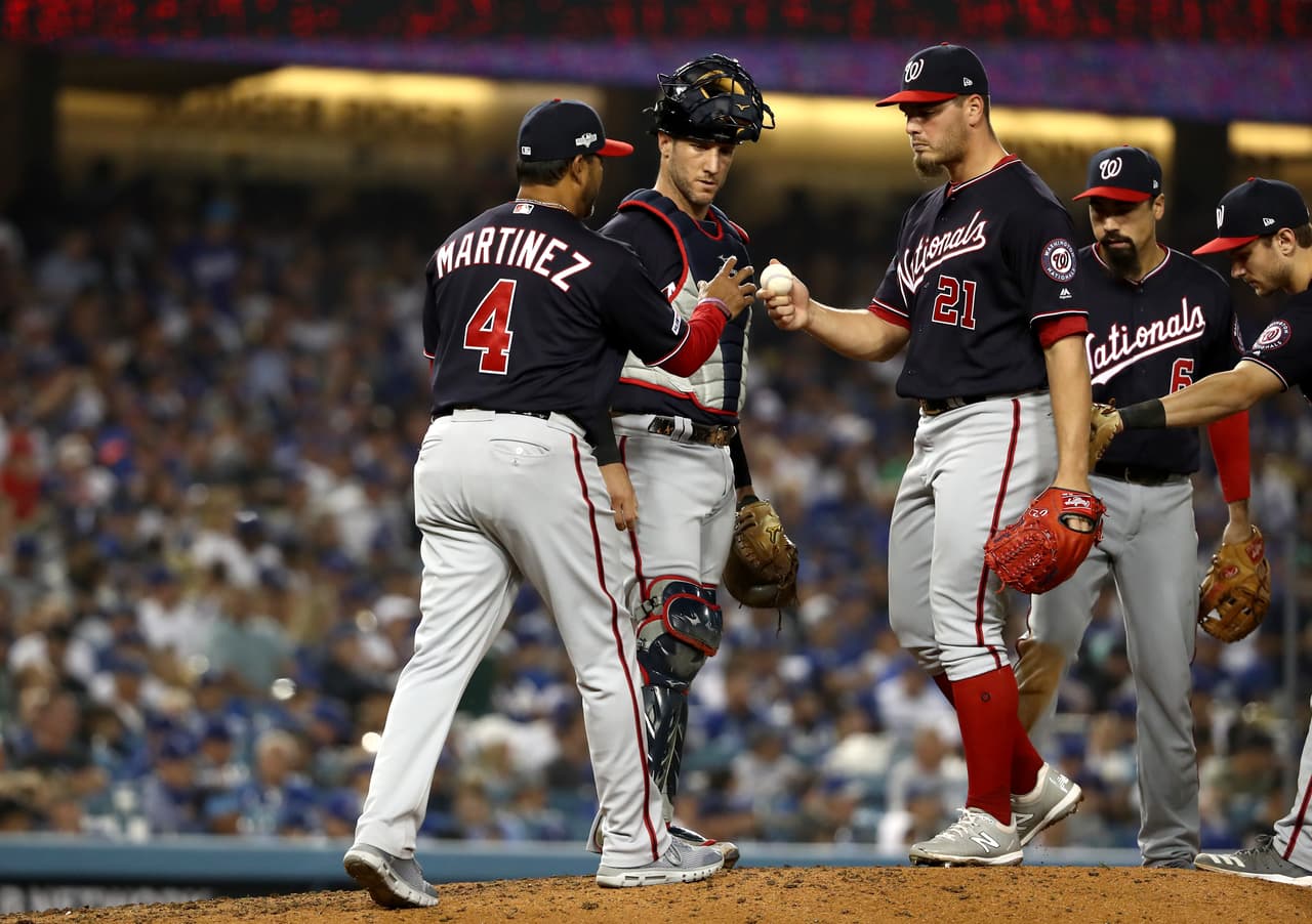 Washington Nationals gana la Serie Divisional 7-3 a Los Angeles Dodgers.