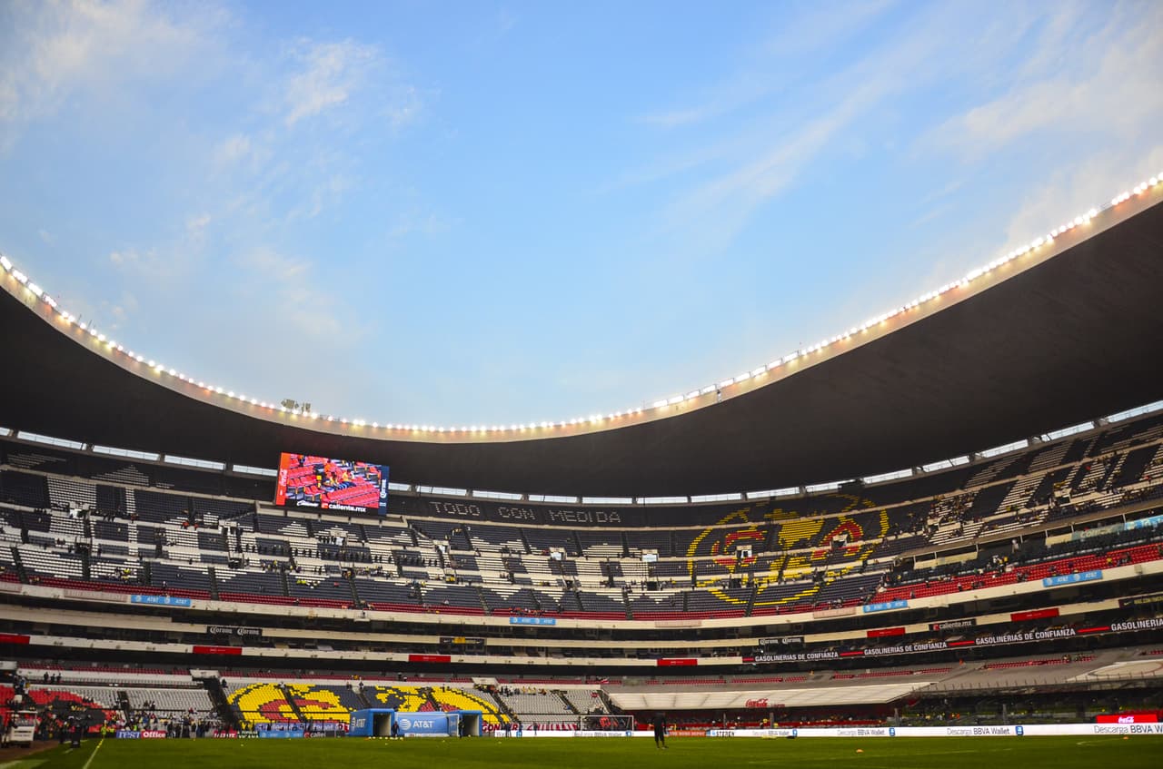 Así lucía el 'Coloso de Santa Úrsula' unos minutos antes del silbatazo inicial.