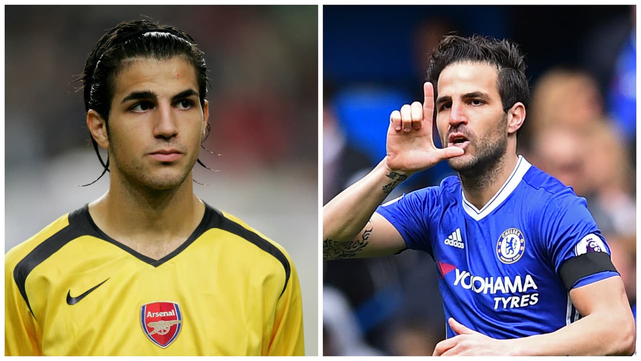 Francesc Fábregas, desde que debutó con el Arsenal con tan solo 17 años de edad, ha sido muy cuidadoso con sus looks.