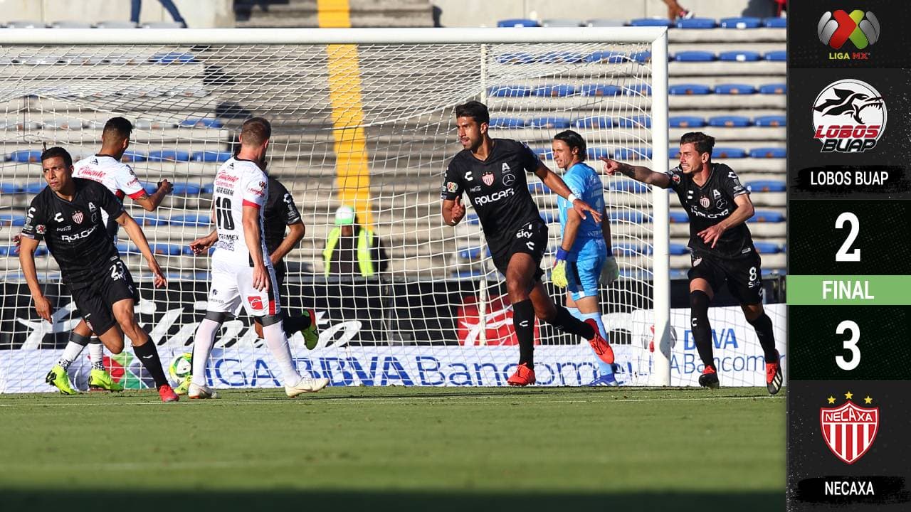 ¡Qué juego! Necaxa le dio la vuelta a Lobos en un encuentro rebosante de emociones