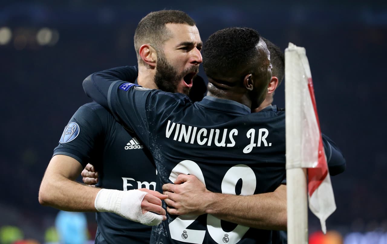 Benzema dedicó elogios a Vinicius: “Me gusta jugar con él, es un gran jugador”