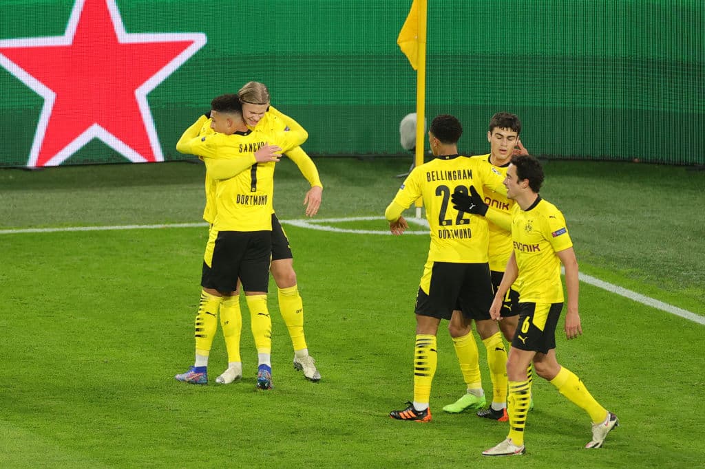 Los pupilos de Lucien Favre golearon al Brujas con doblete de Haaland (18’, 60’) y uno más de Sancho (45’). Dortmund y Lazio se medirán la J5 y el Brujas hará lo propio contra el Zenit.