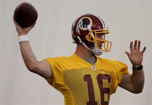 Quarterback Colt McCoy (AP-NFL).