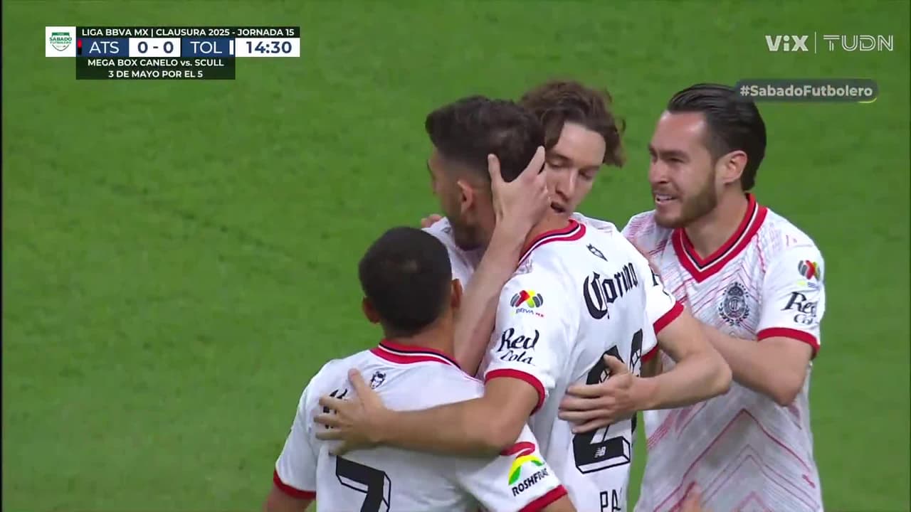 ¡Golazo de Paulinho! Media vuelta y zurdazo letal para abrir el marcador