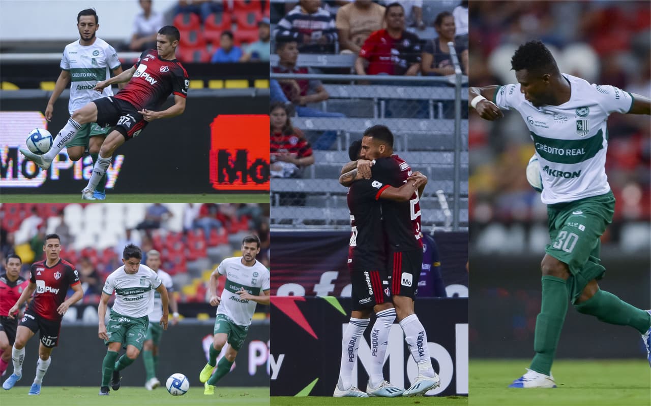 En partido de pocas llegadas el atlas se impone al Zacatepec por el marcador de 2-0.