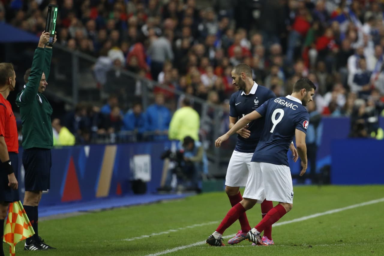 Benzema no va con Francia, Gignac sí