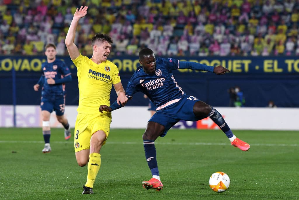 Manu Trigueros ya Raúl Albiol son los encargados de marcar en la importante victoria 2-1 del Villarreal sobre el Arsenal.