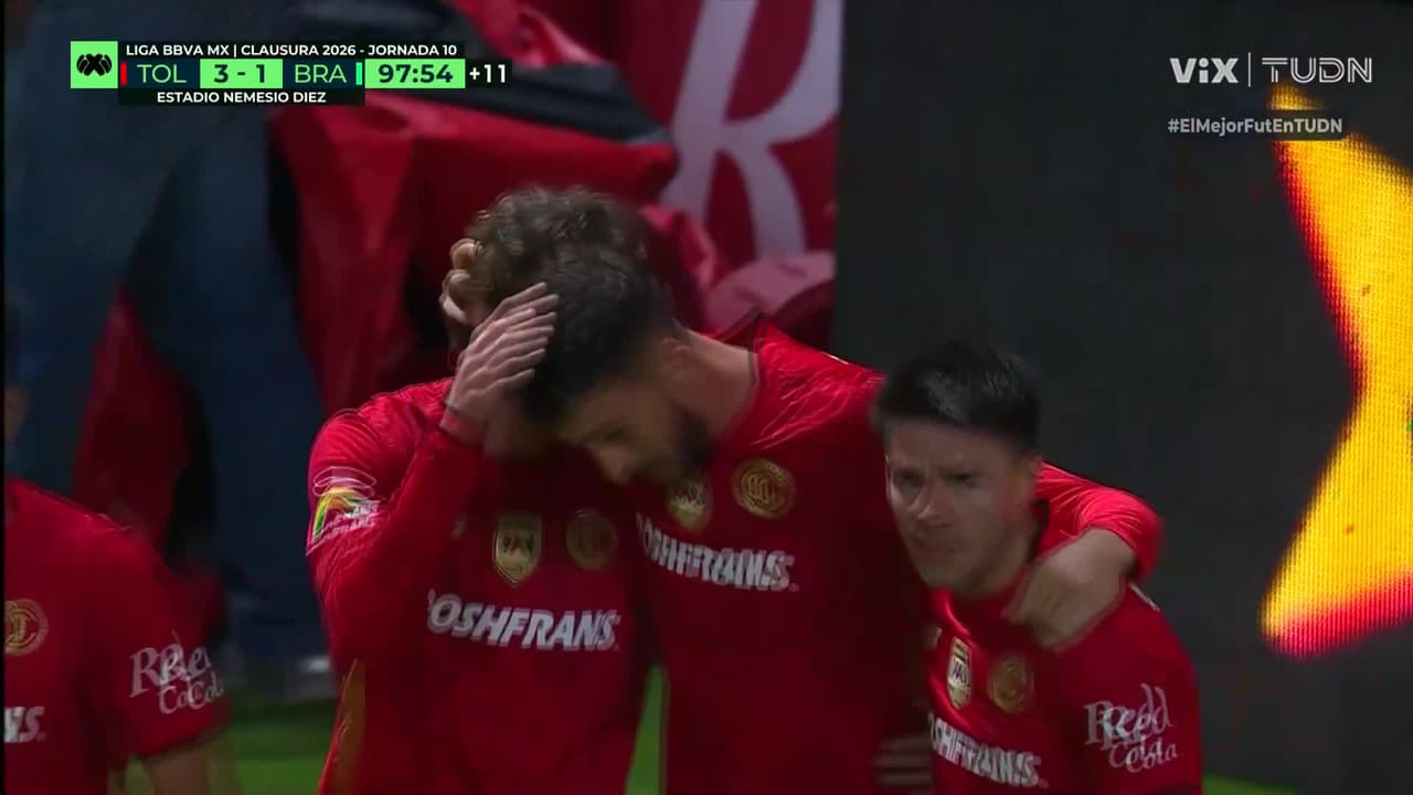 ¡Excelso gol de Paulinho! El 3-1 de los Diablos Rojos