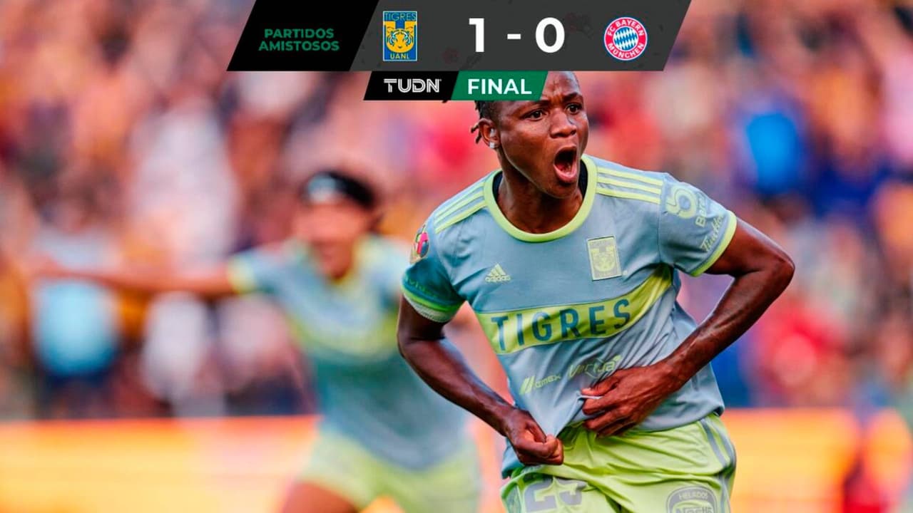 Resumen | Con un ambiente lleno de fiesta, Tigres derrota al Bayern Múnich
