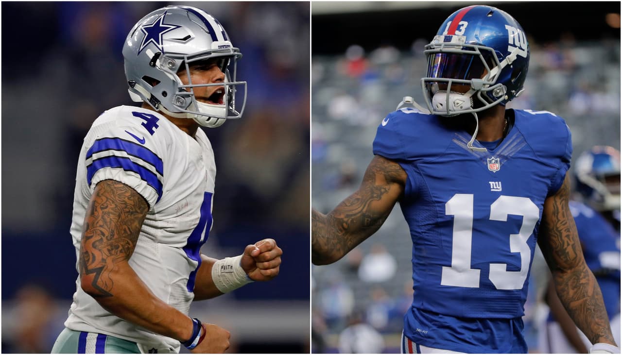Los Cowboys vienen de llevarse la división la temporada pasada de la mano de Dak Prescott pero los Giants son los llamados a conquistarla esta nueva campaña gracias a su estupendo ataque liderado por Odell Beckham.