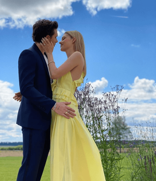 El mayor de sus hijos, Brooklyn, es fotógrafo y ya está comprometido.