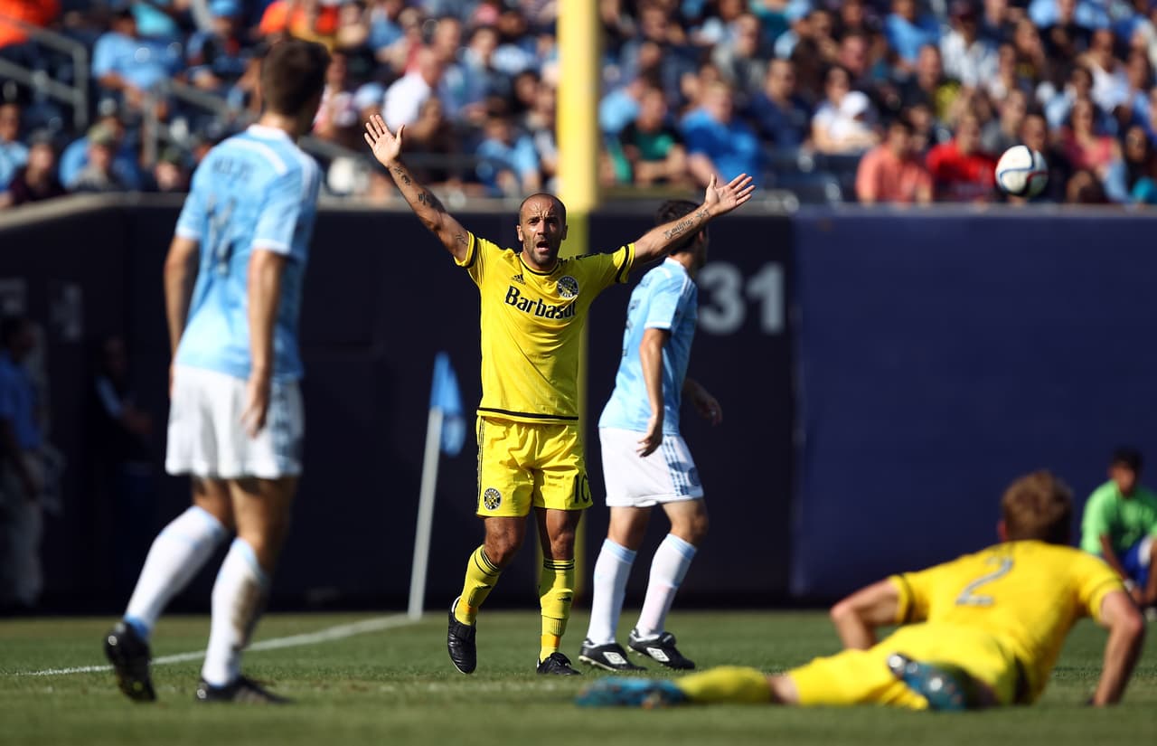 Federico Higuaín fue la gran figura del Columbus Crew SC, anotando el primer gol y poniendo el segundo, para la victoria sobre NYCFC.